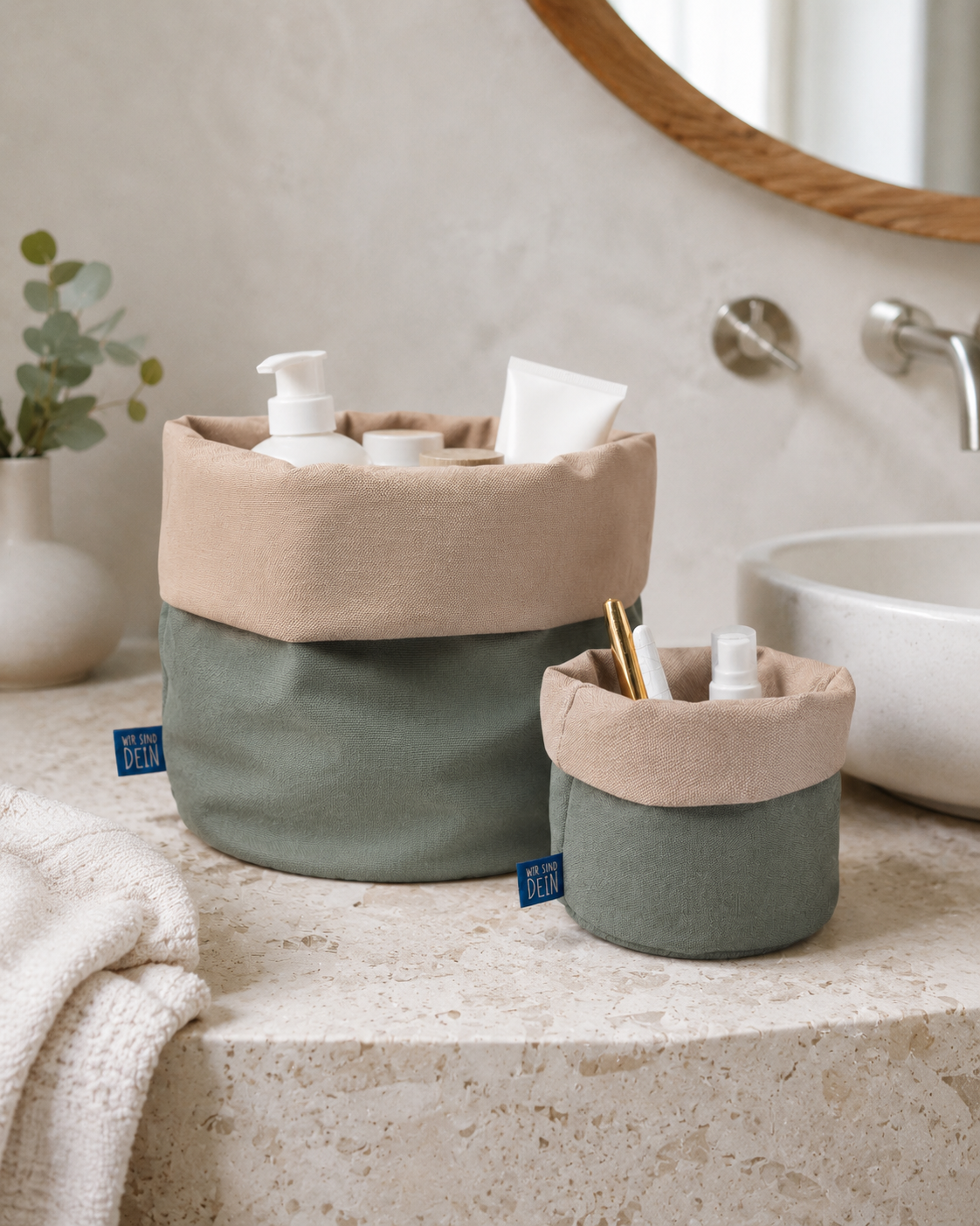 Beaubag : Beaubag Set in Limited Edition "Olivebeige"