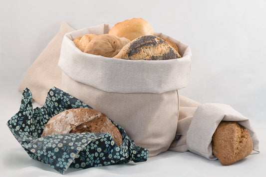 Sparset 6 :  Bunbag + Baguettebag + Wachstuch