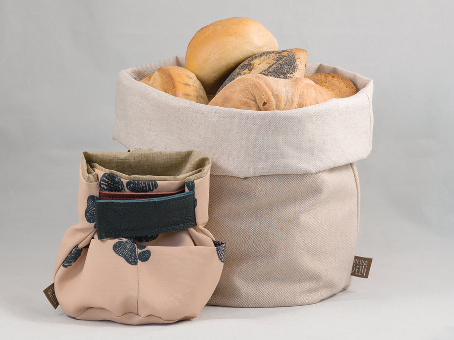 Sparset 4: Bunbag „Natur“ mit Brötchen und Buddybag für Hundeleckerlis