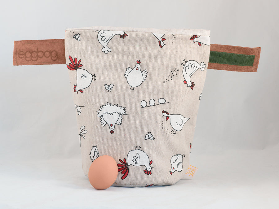 Eggbag Gallinas mit Lederlasche