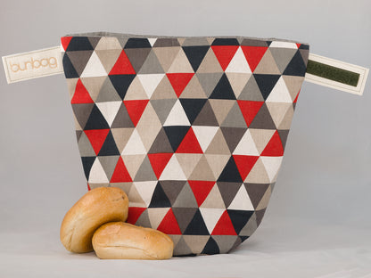 Bunbag "Triangoli Rosso"