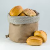 bunbag, Brotkorb, Brotbeutel, Brötchentasche, Brotaufbewahrung, nachhaltig, Brot richtig lagern, Brotkorb Stoff, unverpackt, einkaufen, Brötchen frischhalten, Brotkorb zum verschließen