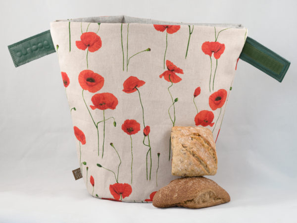bunbag, brotkorb, mona, mohn, muttertag
